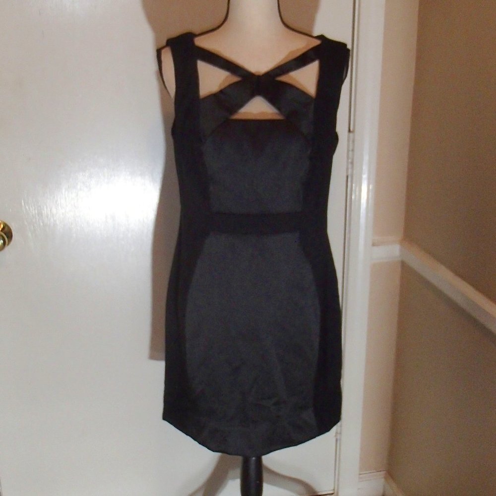 Connected Apparel black cocktail dress size 12